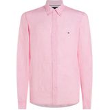 Tommy Hilfiger Overhemd lange mouw roze (Maat: M) - Effen