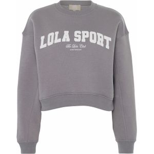The Lola Club Dames trui grijs (Maat: M)
