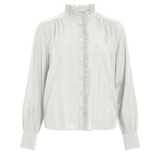 Vila - Vimalima - Blouse - Wit - Lange Mouwen
