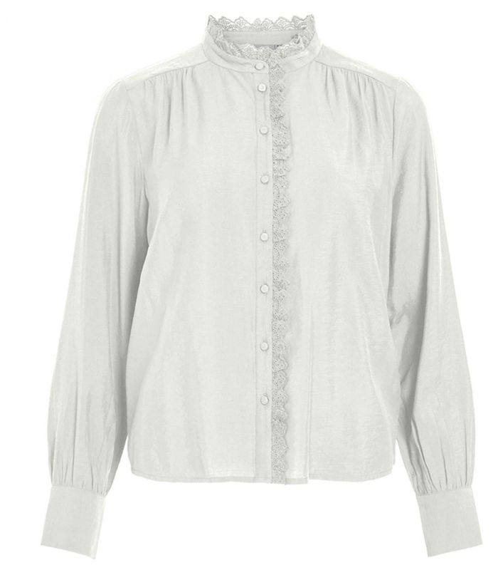 Vila - Vimalima - Blouse - Wit - Lange Mouwen