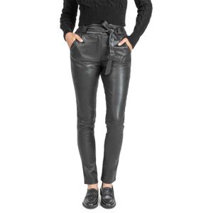 Ibana Paulina dames broek zwart (Maat: 36) - Effen