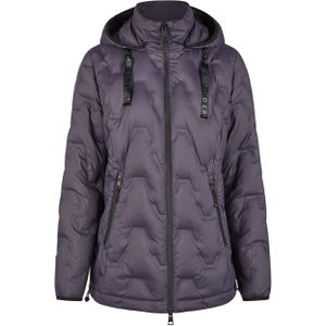 Barbara Lebek Dames jas blauw (Maat: 38) - Effen