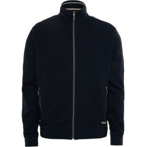 Baileys Vest blauw (Maat: XL) - Effen - Halslijn: Opstaande kraag,