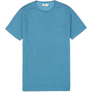 Garcia T-shirt blauw (Maat: 2XL) - Effen - Halslijn: Ronde hals,