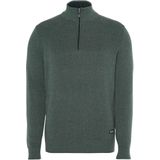 Baileys - Half Zip - Pullover - Groen - 100% Katoen