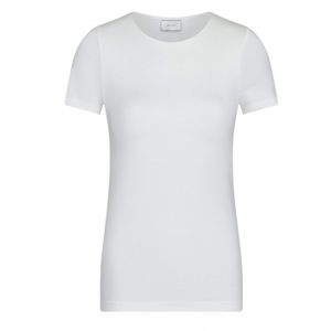Neo Noir T-shirt ecru (Maat: 44) - Effen - Halslijn: Ronde hals,