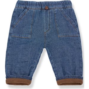 One More in the family broek blauw (Maat: 18M) - Baby