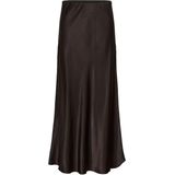 Estelle - Long Skirt - Espresso - A-shape - Lange Lengte