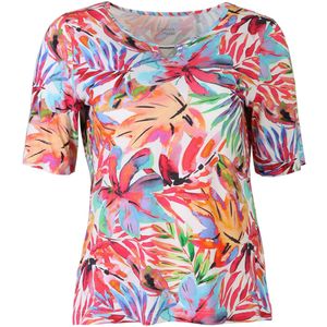 Sommermann T-shirt multicolor (Maat: 42) - Halslijn: Ronde hals,