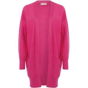 Freequent Vest roze (Maat: M) - Effen