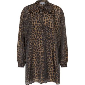 Dante6 Dames jurk bruin (Maat: 42) - Halslijn: V-hals,