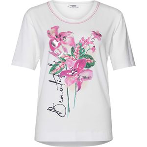 Sommermann T-shirt roze (Maat: 38) - Fotoprint - Halslijn: Ronde hals,