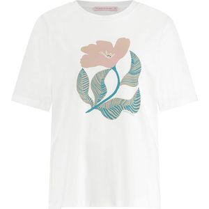 Studio Anneloes T-shirt wit (Maat: XL) - Fotoprint - Halslijn: Ronde hals,