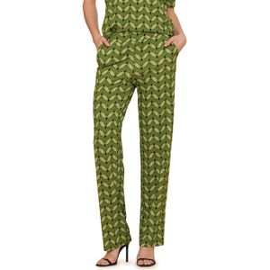 Geisha Pants broek groen (Maat: 3XL)