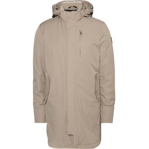 Agiato Heren jas beige (Maat: M) - Effen