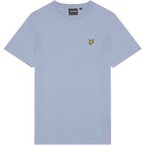 Lyle & Scott T-shirt blauw (Maat: XL) - Effen - Halslijn: Ronde hals,