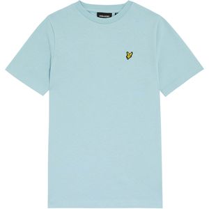 Lyle & Scott T-shirt blauw (Maat: 146) - Effen - Halslijn: Ronde hals,