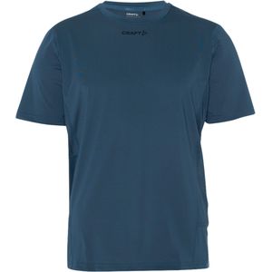 Craft T-shirt blauw (Maat: S) - Effen - Halslijn: Ronde hals,