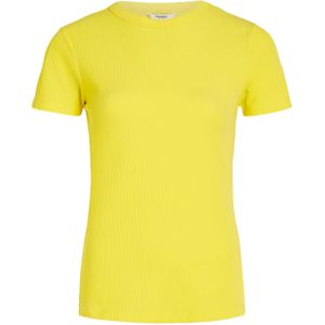 Penn & Ink N.Y. T-shirt geel (Maat: M) - Effen - Halslijn: Ronde hals,