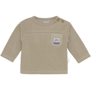 Noppies - Sala - Longsleeve - Khaki - GOTS-gecertificeerd katoen
