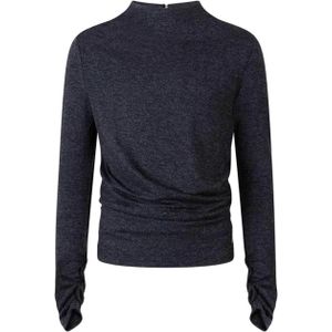 Ai&Ko - HAYLEY CO 241 G - T-shirt - Donker Grijs - Lange Mouw