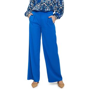 Kyra trousers stretch broek blauw (Maat: 40)