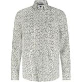 State of Art - Overhemd - Groen - Allover Print - Regular Fit