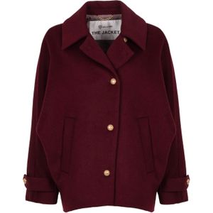 Giacomo Jas bordeaux (Maat: S) - Effen