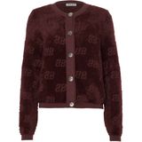 Anna Blue - Vest TweedyB - Bordeaux Rood - Dames