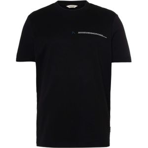 Chasin' T-shirt zwart (Maat: S) - Halslijn: Ronde hals,