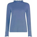 Bloomings - Mock Neck Pullover - Coltrui - Zwart