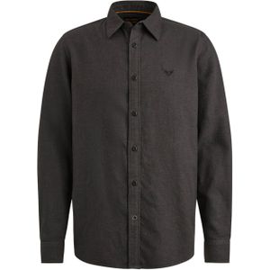 PME Legend - Casual Shirt - Zwart - Heren Smoking Overhemd