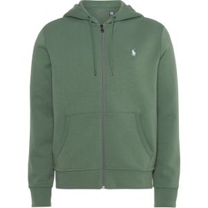 Ralph Lauren Heren vest groen (Maat: S) - Effen - Halslijn: Capuchon,