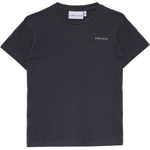 Ambique T-shirt grijs (Maat: 176) - Tekst - Halslijn: Ronde hals,