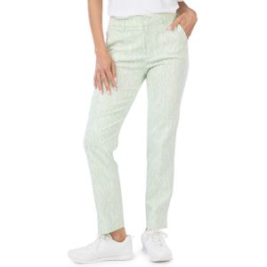 Esqualo Trousers chino Zebra print groen (Maat: 46)