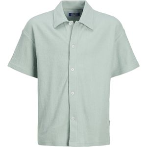 Jack & Jones Overhemd korte mouw groen (Maat: 164) - Effen