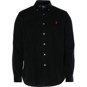 Ralph Lauren Overhemd lange mouw zwart (Maat: M) - Effen