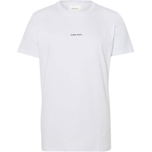 Pure Path T-shirt wit (Maat: XS) - Effen - Halslijn: Ronde hals,