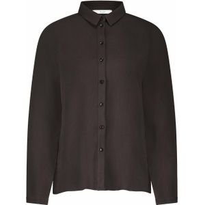 by-bar - Blouse Satijn Donna - Bruin - Blouses