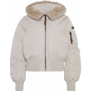 Moscow Dames jas ecru (Maat: M) - Effen