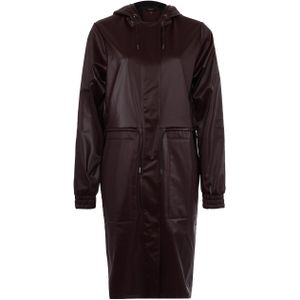 Rains Jas bordeaux (Maat: M) - Effen