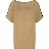 NUKUS - Top Merla - Lurex - Cognac