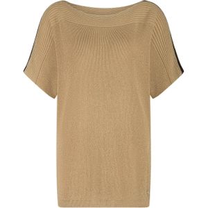 NUKUS - Top Merla - Lurex - Cognac