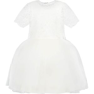Gymp Meisjes jurk ecru (Maat: 98)