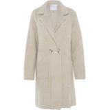 Rino & Pelle - Long Double Breasted Cardigan - Beige