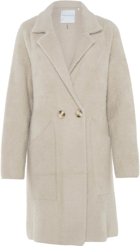 Rino & Pelle - Long Double Breasted Cardigan - Beige