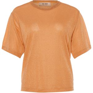 Mos Mosh T-shirt oranje (Maat: M) - Halslijn: Ronde hals,