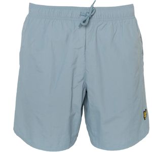 Lyle & Scott Plain swim short zwembroek blauw (Maat: XS) - Effen