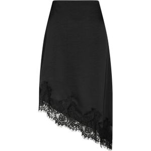 Neo Noir - Fiora Lace Skirt - Rok - Zwart
