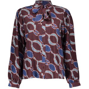 Geisha - Blouse - Bordeaux - Allover Print